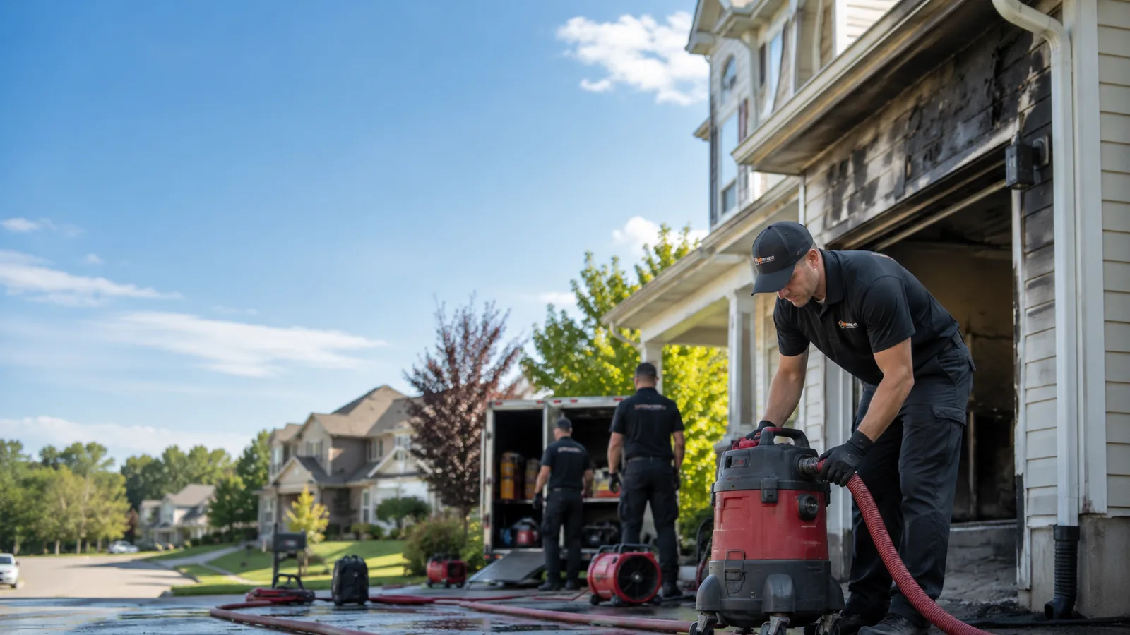 Fire And Smoke Damage Restoration in North Dakota near me